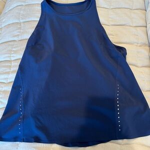 Sz 12 tank top with reflectors, navy 
Excellent used condition